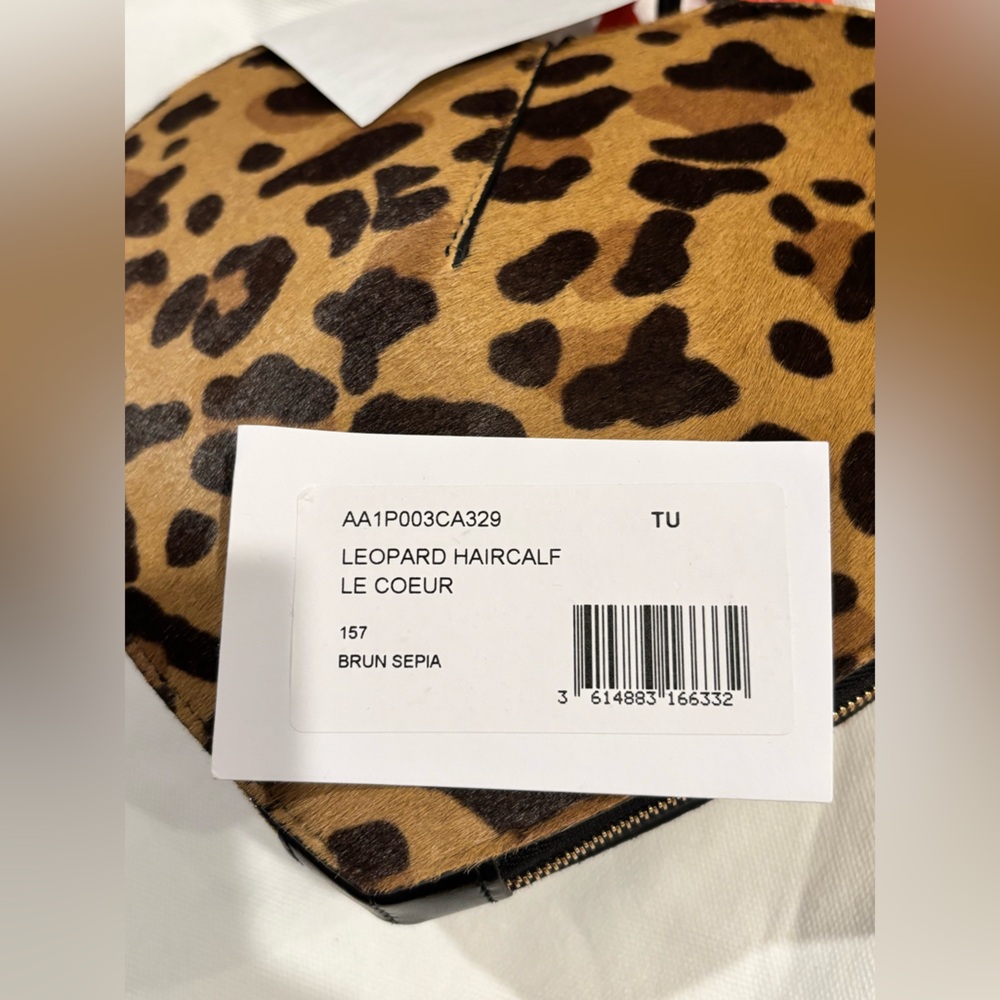 ALAIA Heart-Shaped Leopard Print Bag - Picture 4 of 5
